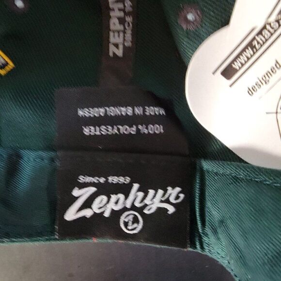 Frozen Four 2018 Green Snapback Hat by Zephyr - Picture 6 of 8